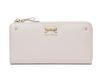 Fair Fairy Long Wallet with Genuine Leather and Simple 160724 Women's L-Zip Ribbon, (Pink Beige, Outlet)