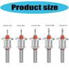 5Pcs Multifunction Limit Taper Hole Round Shank Countersink Drill Bit with Adjustable Depth Stop for Precise Woodworking