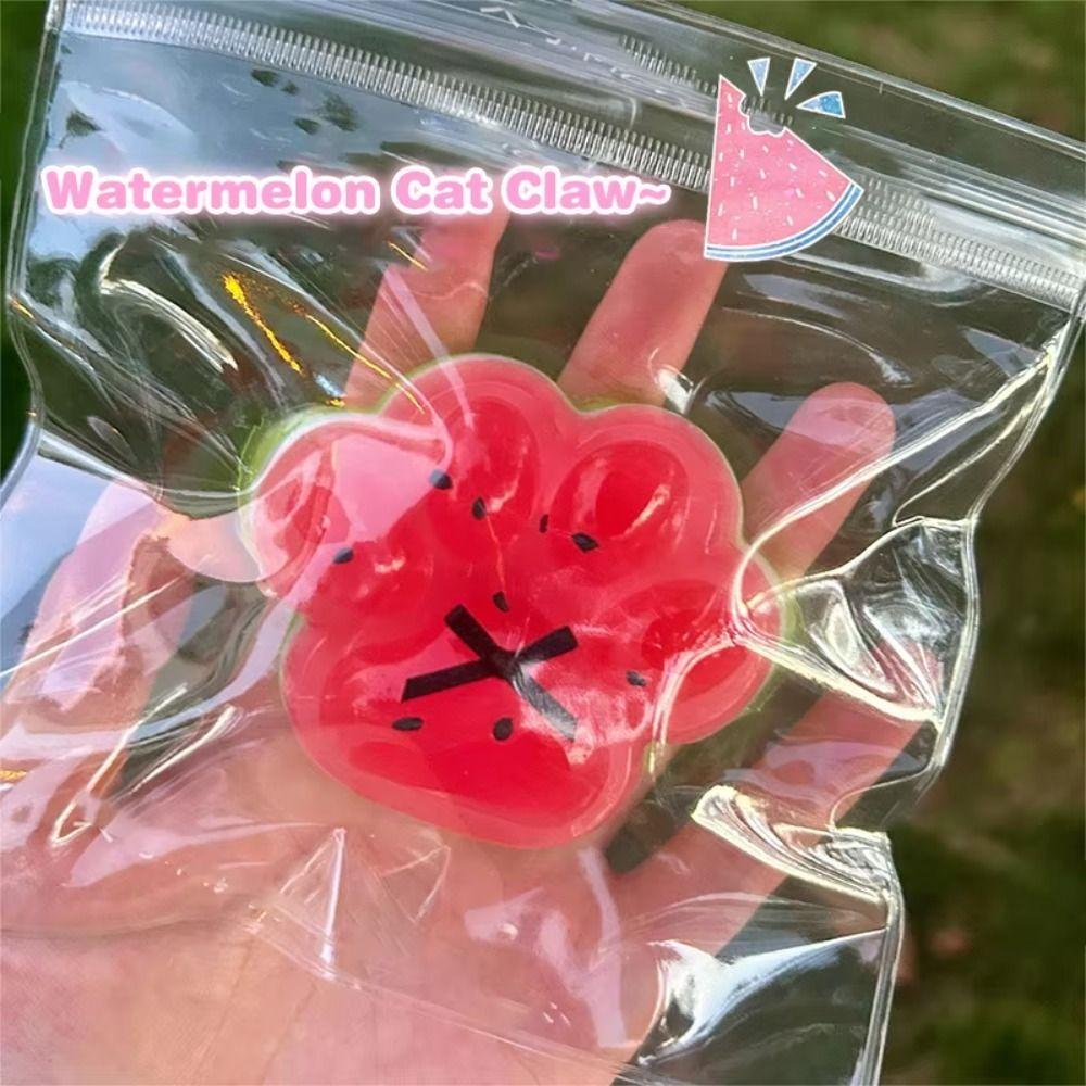 Slow Rebound Cat Claw Squishy Fidget Toy Decompressing Pinching Cat Paw  Christmas Gift