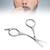 Small Grooming Scissors Stainless Steel Ergonomic Design Rounded Tip Small Nasal Hair Scissors for Eyebrow