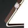 Schlafzimmer LED Deckenmontiert Kreatives Bücherzimmer, Moderne und Quadratische Deckenmontierte Diamantringlampe