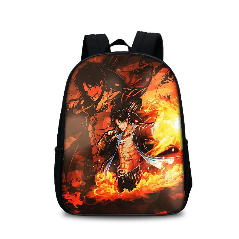 One Piece Backpack For Kids With Nylon Material And Adjustable Straps For School And Daily Use