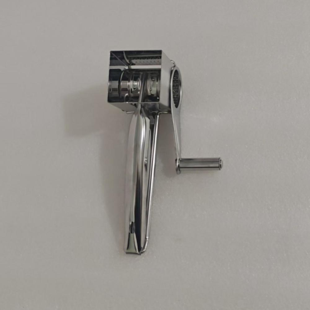 

1PC Hand cranked Rotating Cheese Slicer Kitchen Creative Cheese Slicer Home Hand cranked Rotating Cheese Slicer серебряный