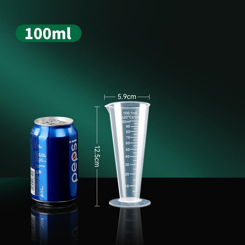 

Large Capacity Food-Grade Plastic Measuring Cup with Scale, 1000ml/5000ml, Lid Included for Baking & Milk Tea