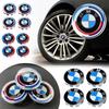 4Pcs 56mm 68mm Wheel Center Caps Emblem Badge For BMW 50th Anniversary X3 X5 X6 E39 E46 E90 E60 E87 E53 F10 F20 F30 M3 M5 M6 Z4 ZDFVU1