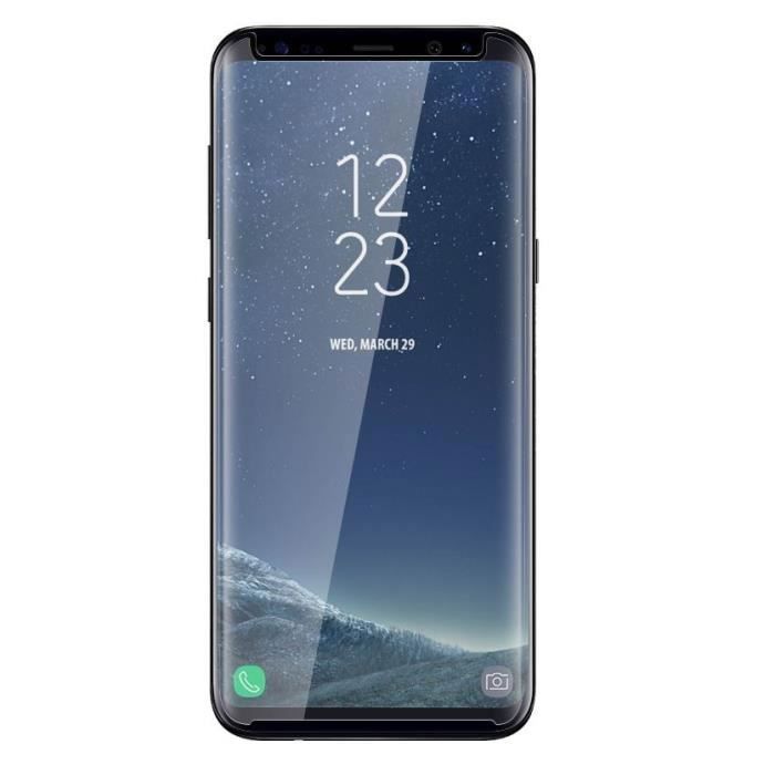 Schutzfolie - Phonillico® - Samsung Galaxy S8 PLUS - Gehärtetes Glas - Ultraresistent - Transparent
