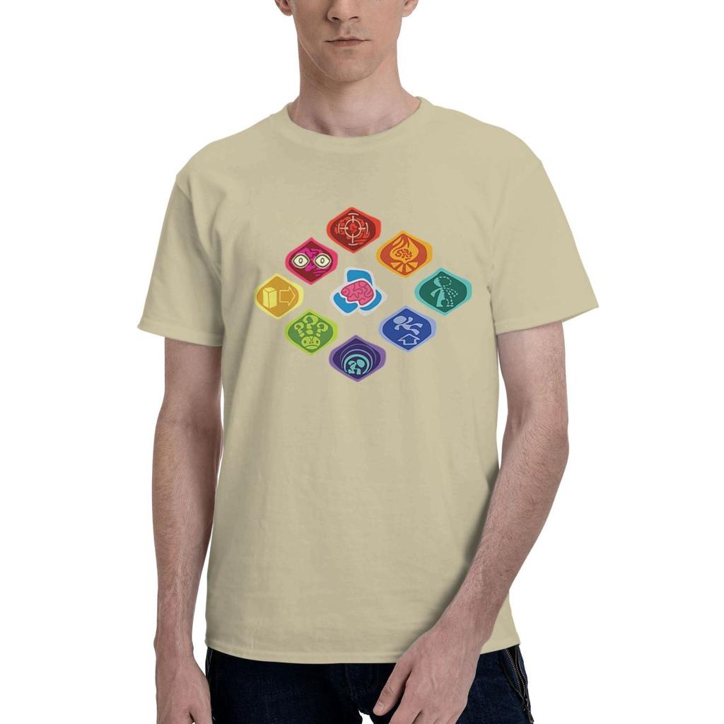 Psychonauts Man 100 Cotton Casual Breathable Confortable Summer Mens Clothing Deals Men TShirt