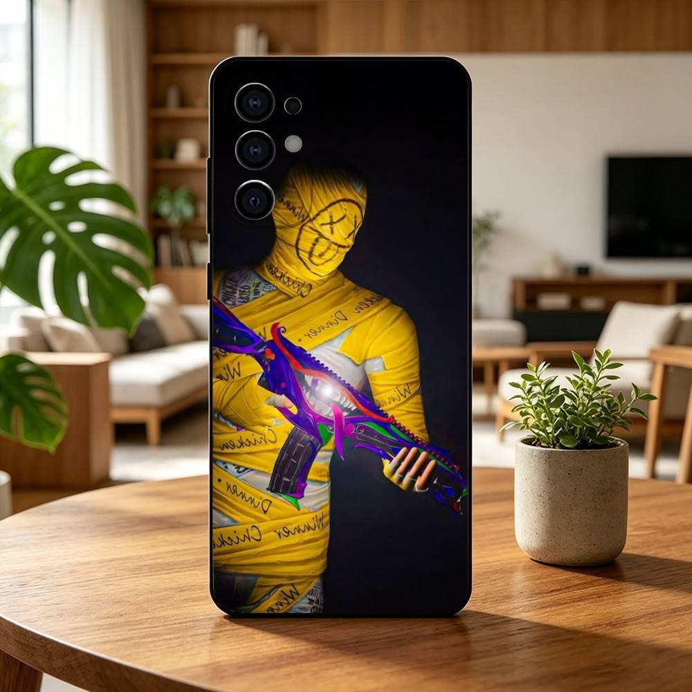 P-U-B-G M-Mobile Game Phone Case For Samsung S25,S24,S21,S22,S23,S30,Ultra,S20,Plus,Fe,Lite,Note,10,Black Cover Samsung S21lite