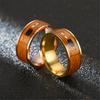 NFC Stainless Steel Phone Chip Dripping Oil Dual Dragon Pattern Smart Ring Gift