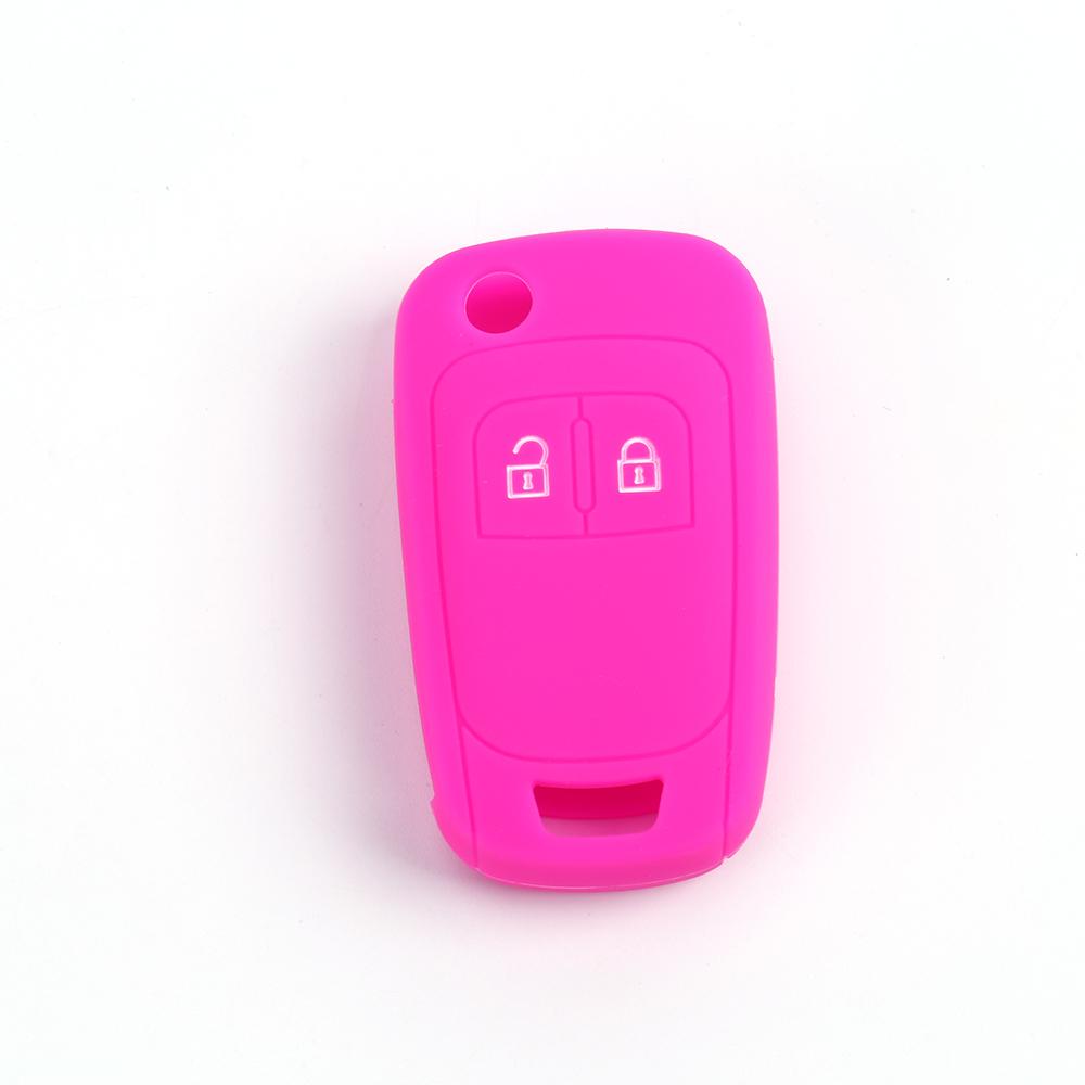2 Buttons Silicone Car Remote Key Cover Case For Opel Astra J Corsa D Zafira C Mokka Insignia Cascada Karl Adam Meriva