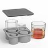 Water Bottle Ice Maker,Insulated Cup Ice Tray - Creative Silicone Ice Mold with Easy Release Design
