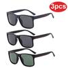 3 Pcs Polarized Sunglasses Men Women Sunglasses Brand Design Uv400 Driving Goggles Outdoor Sports Fishing Cycling Eyewear Unisex