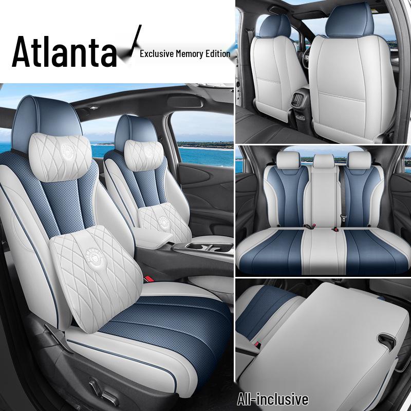 BYD 2025 Dolphin Intelligent Driving Seat Cover: Breathable, Perforated, All-Season, Full Surround Cushion