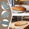 Heat-resistant Silicone Bread Pan Non-stick Baking Tray Household Baking Mold  Hamburger
