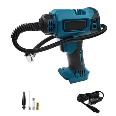Cordless Electric Air Pump For Car Bicycle Tires Balls For Makita 18V Battery