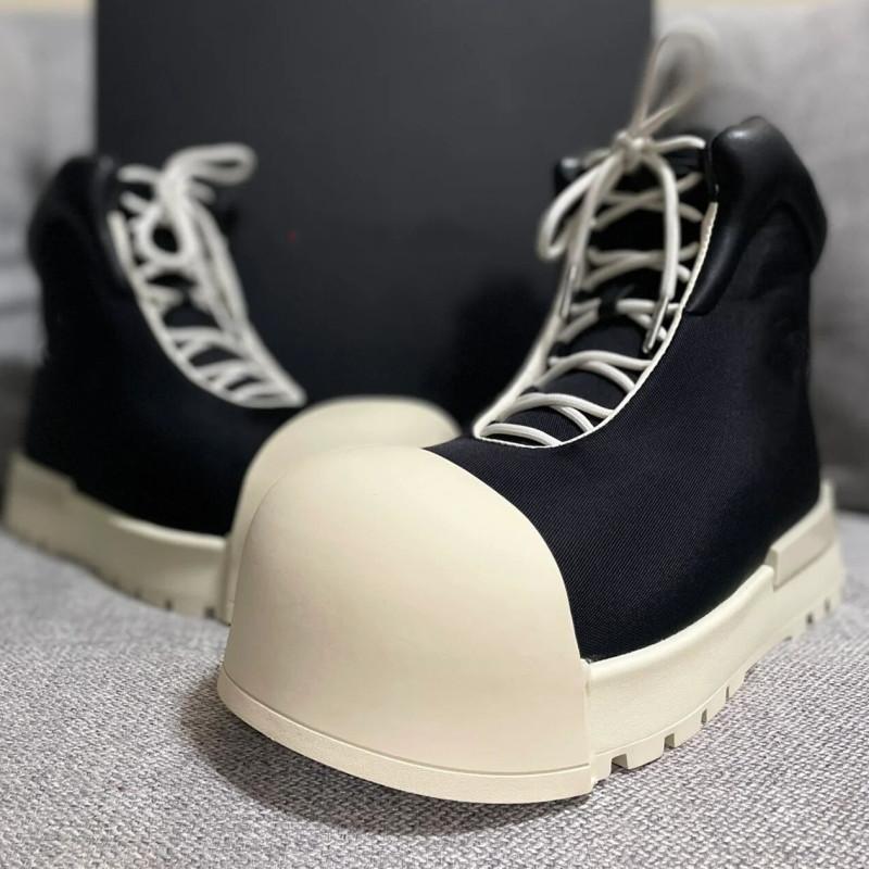 Fashion New Fashion Man Woman Chubby Bread Boot Shoe Chunky Heel Male Female Ankle Boot Round Toe Men Women Casual Shoe