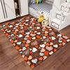 Colorful Hearts Chocolate Pattern Carpet Yoga Living Room Room Decor Children's Crawling Mat Doormat Area Rug Games Mat
