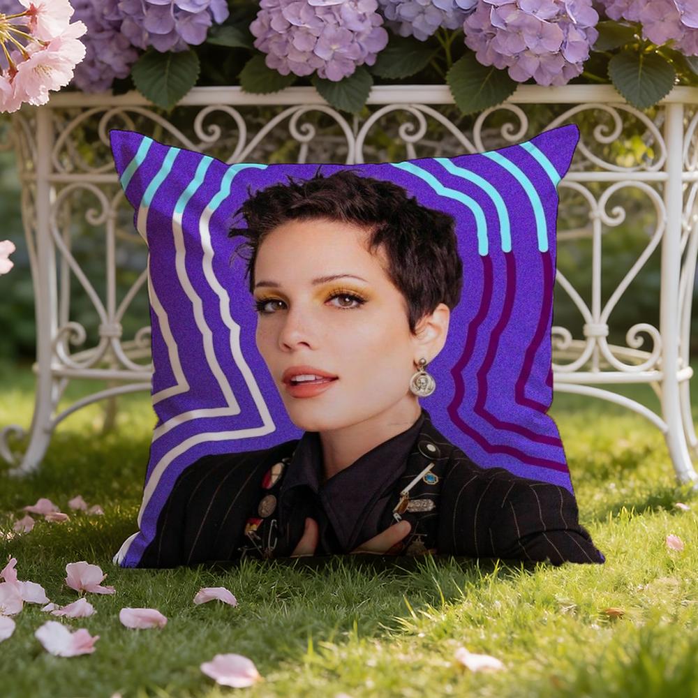 Singer H-Halsey Cushion Cover Home & Car Dual-Scene Pillow Cover: Reversible for Premium Comfort