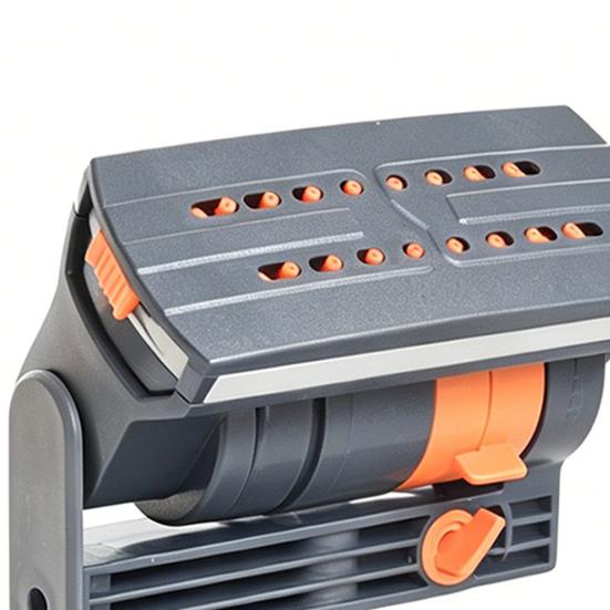 16-Nozzle Oscillating Sprinkler Adjustable Spray Mist Sprinkler 360-Degree Automatic Rocking Sprinkler for Garden Backyard Lawn Irrigation
