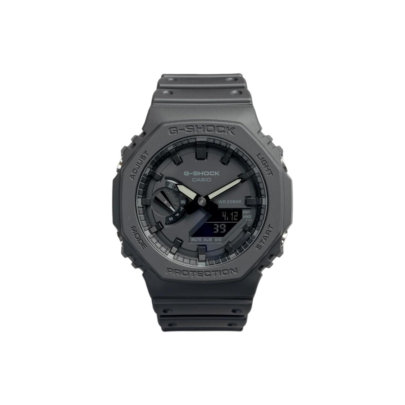 CASIO Men Watch GA-2100-1A1PR Black Single Watch