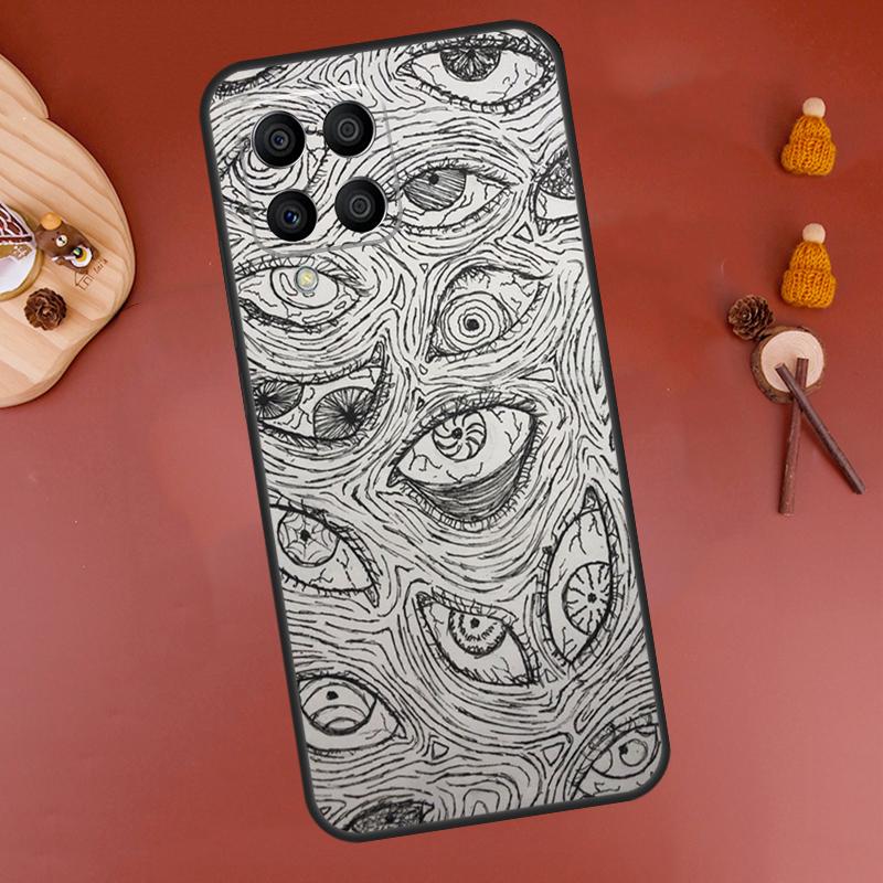 

Страшное Лицо Глаза Смайлик Чехол Для Samsung Galaxy M12 M13 M14 M54 M23 M16 M11 M21 M31 M20 M34 M52 M32 M36 M56 M15 M55 Samsung M12