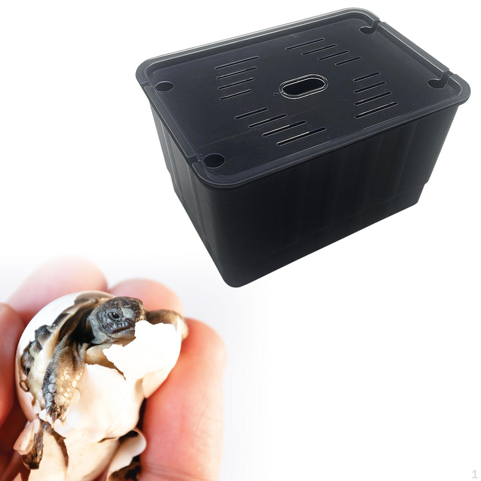 

Аквариум для черепах, среда обитания черепах, контейнер для разведения лягушек и раков Black L