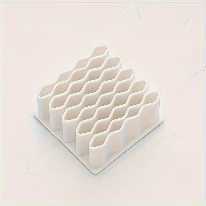 

Ointment Storage Box - Cream Ointment Desktop Organizer, 32 Compartments Multi-Layer Vertical Storage белый