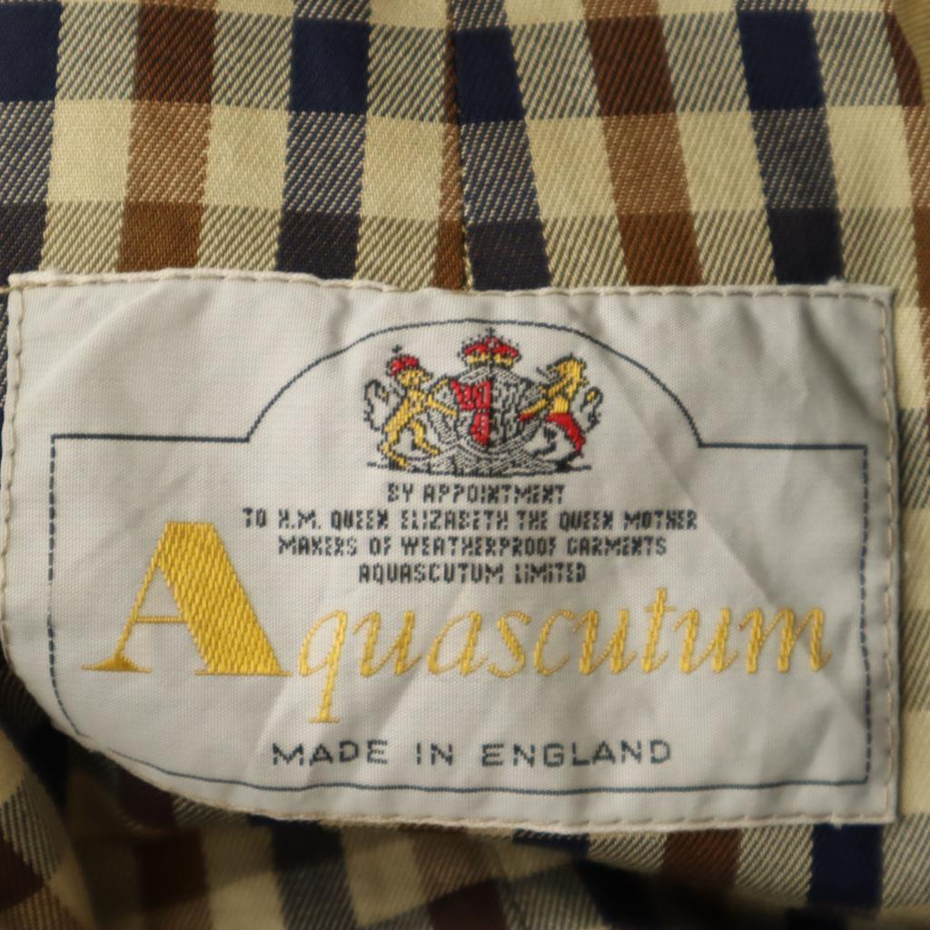 Aquascutum 60s 70s Vintage made in England Aqua5 Stainless collar coat Men's Used