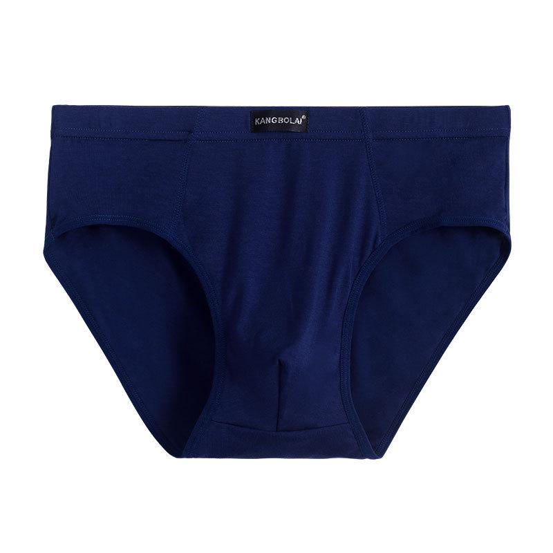Modal Red Breathable Men's Briefs - Summer Thin Large Size for All Ages