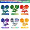 3D Printed Dragon Egg with Dragon Full Articulated Dragon Modle Movable Rotatable Articulated Desktop Ornament Kid Toy