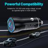 QC3.0 45W Car Charger USB Type C Dual Port Fast Charging Car Power Adapter Universal Phone For Samsung For iPhone Series ect.
