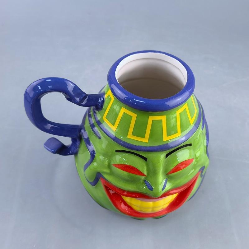 Anime Yu-Gi-Oh Cartoon Ceramic Character Mug 3D Doll Cup Star Anime Water Cup Coffee Cup