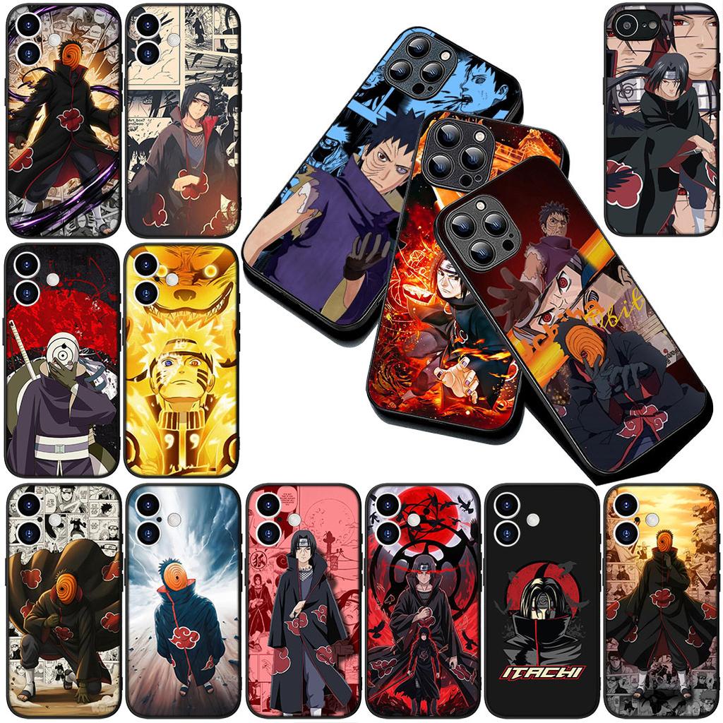 for Samsung Galaxy S20 S22 S21 FE Ultra Plus A07 A17 A15 A16 A25 A57 A37 Phone Case Obito Itachi Uchiha Tobi Akatsuki Narutos