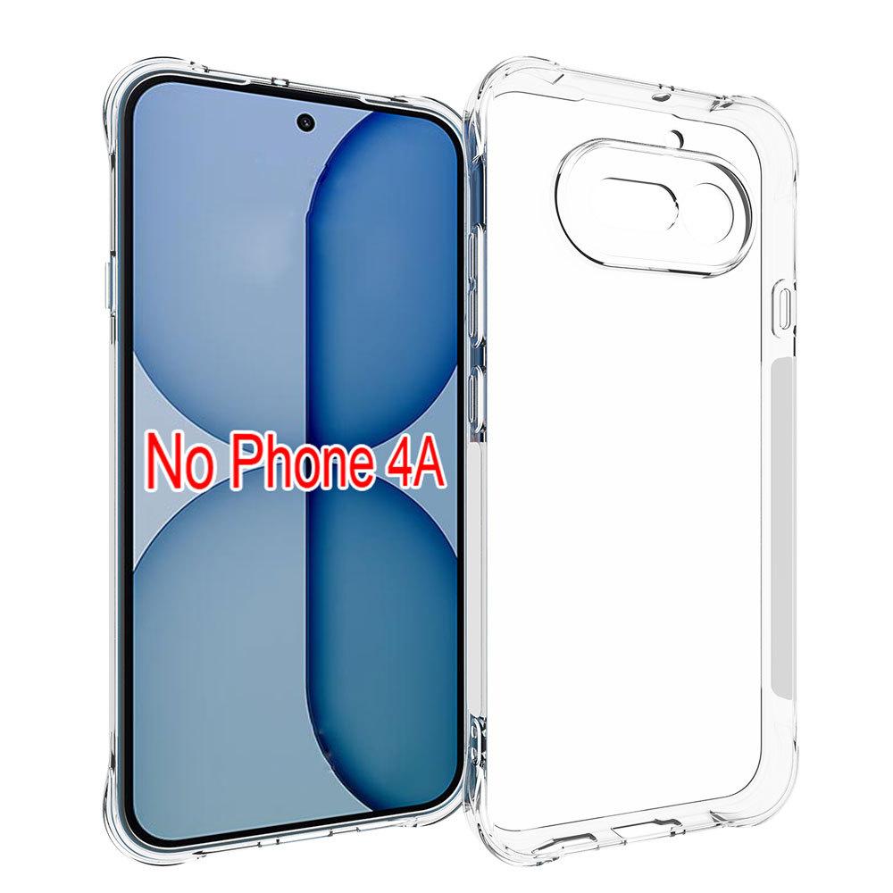 

EUCAGR For Nothing Phone 4A Pro Case Silicone Soft Phone Case For Nothing Phone4APro Airbag Transparent Protect Back Cover Nothing Phone 4A чистий