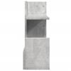 Vidaxl Organizer Na Biurko, Szarość Betonu, 49X20X52,5 Cm