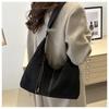 New Vintage Faux Leather Shoulder Bag for Women Retro Underarm Hobo Purse Large Capacity Tote Handbag