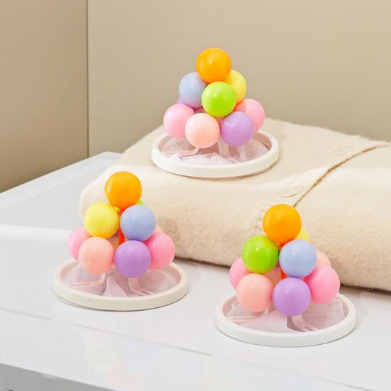 Yousheng 1/2/3Pcs Reusable Pet Hair Remover Floating Hair Filtering Mesh Removal Bag with 10 Colorful Balls Washer Machine Hair Catcher
