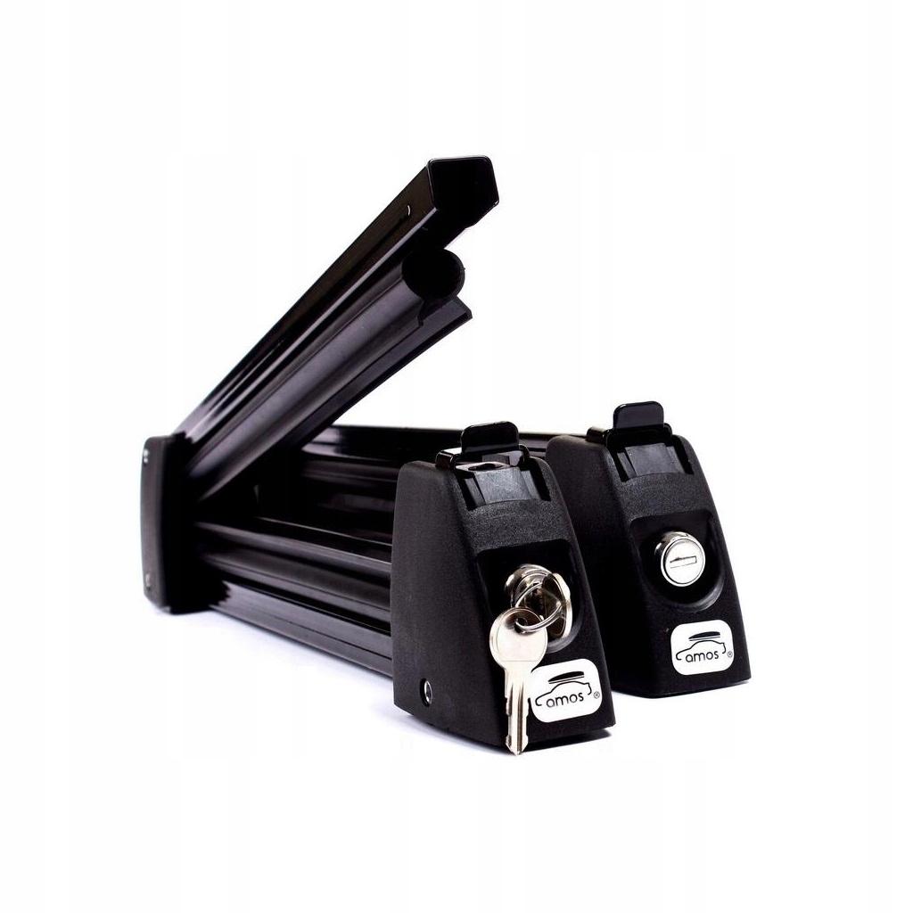 Ski Rack for 3 Pairs of Skis Ski Holder for 2 Boards AMOS SKI LOCK Aluminum