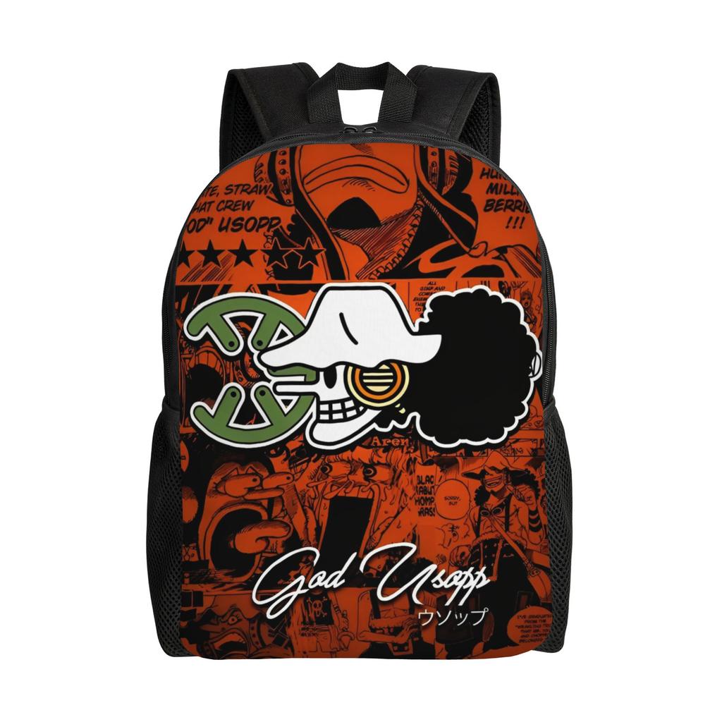 Zaino Moda Anime One Piece per Outdoor, Scuola Superiore, Escursionismo, Viaggio, Daypack per Uomini, Donne, Borsa a Spalla per College