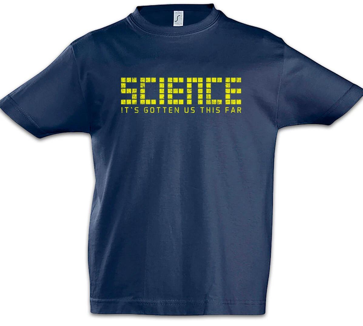

Science It s Gotten Us This Far Boys kids boys T-Shirt Scientist Astronaut Space 100