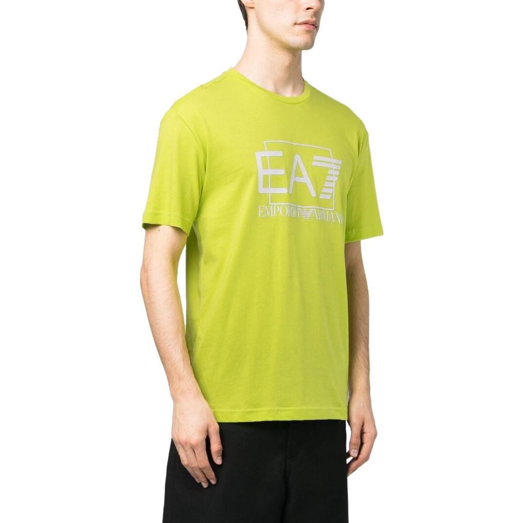 Emporio Armani EA7 T-Shirt Herren Gelb 3RPT09-PJ02Z-1871