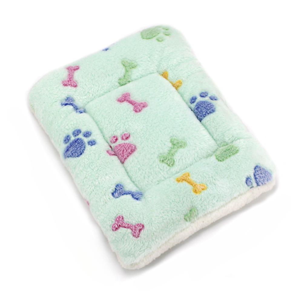 Flannel Pet Mat Dog Bed Cat Bed Thicken Sleeping Mat Dog Blanket Mat For Puppy Kitten Pet Dog Bed for Small Large Dogs Pet Rug