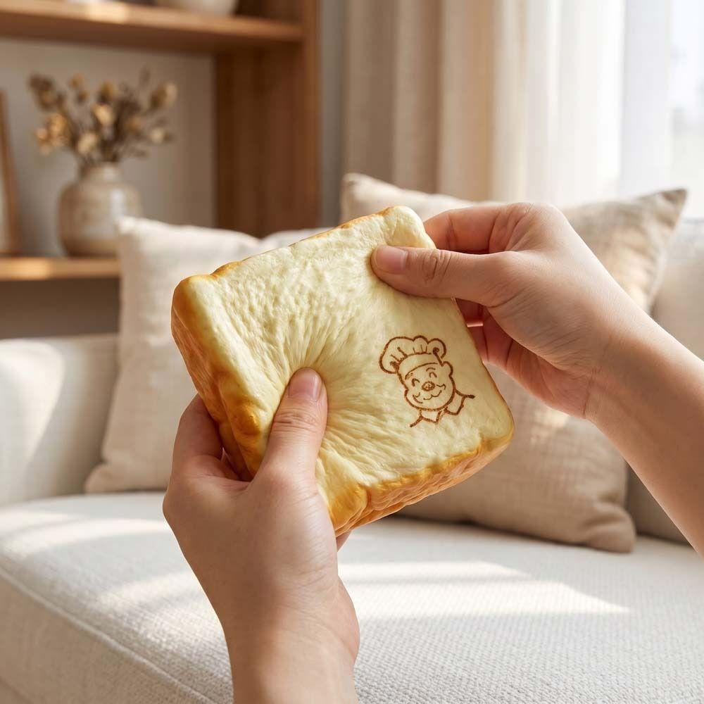 Slow Rising Simulated Bread Toast Squeeze Moist Thick Sensory Fidget Toy  Adults