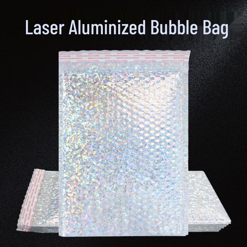 Thickened Self-Adhesive Shockproof Aluminized Film Cosmetics Gift Bubble Envelope