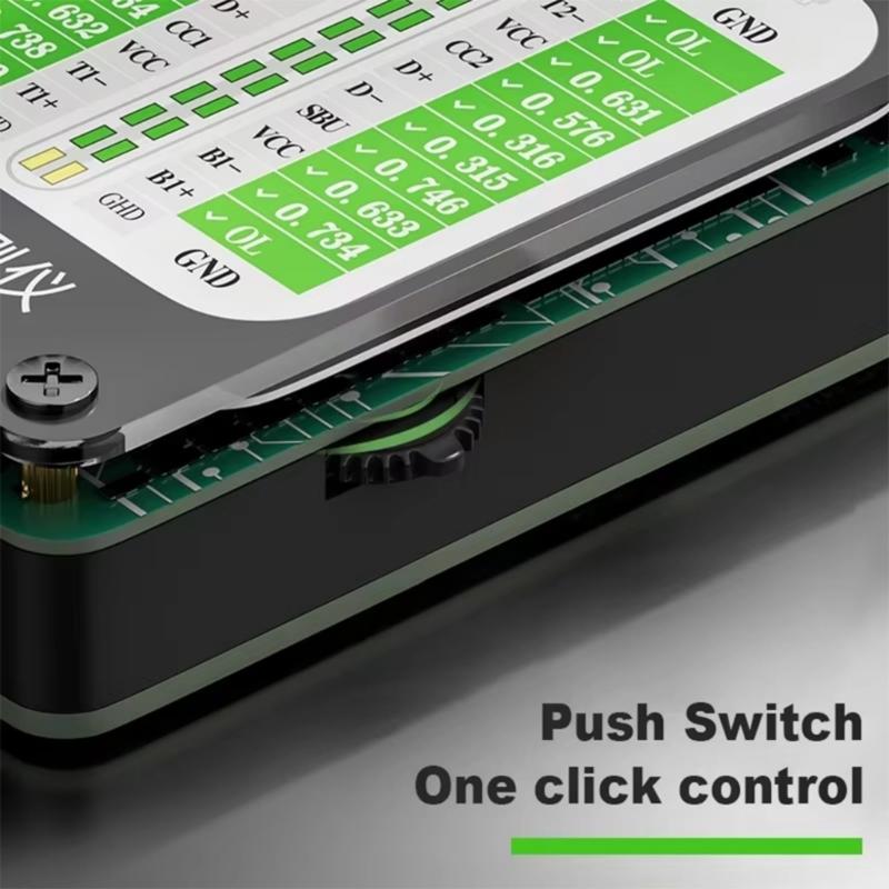 Nástroj pro opravu smartphonů All Inclusive s automatickou detekcí koncového konektoru pro zvýšení efektivity mobilní diagnostiky