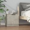 Nightstands 2 Pcs Concrete Grey 40 X 39 X 40 Cm