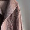 Johnature Women Vintage Jackets Solid Color Belt Long Sleeve Coats Spring Loose Jackets