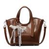 Glossy portable tote bag women's shoulder messenger bag