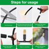 30/50Pcs 4/7PVC Outdoor Misting Cooling System Garden Irrigation 1/4'' Brass Adjustable Atomizer Micro Sprinkler