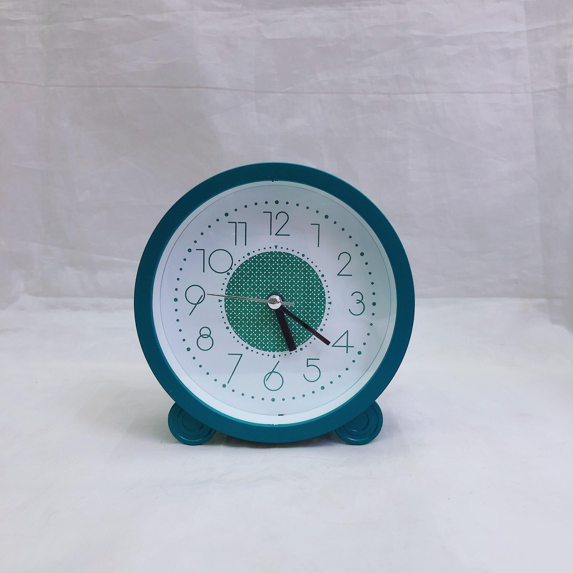 

Modern Simple And Fashionable Round Alarm Clock Student Gift Children S Study Small Alarm Clock Premium Durable